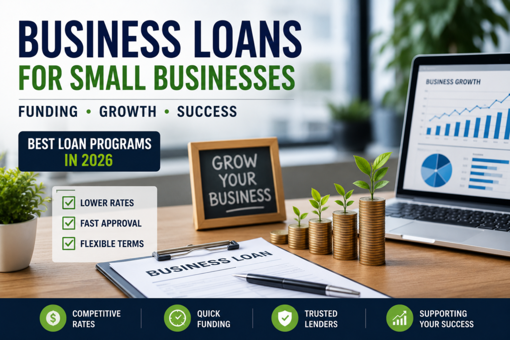 Best Business Loan Programs for Small Businesses in 2026: Complete Guide to Funding, Approval, and Growth