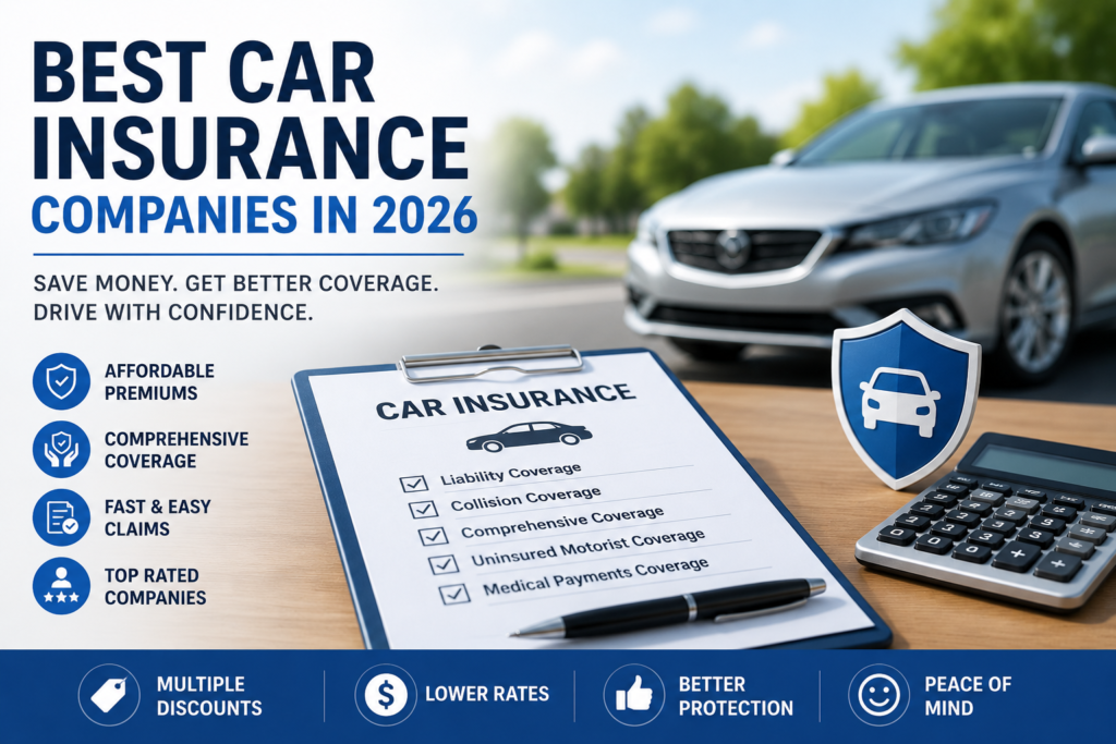Best Car Insurance Companies in 2026: Complete Guide to Saving Money and Getting Better Coverage
