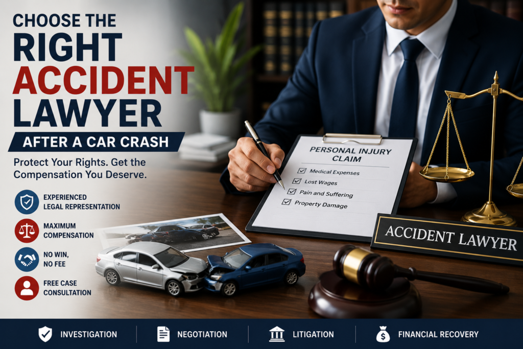 How to Choose the Right Accident Lawyer After a Car Crash in 2026: Complete Legal Guide
